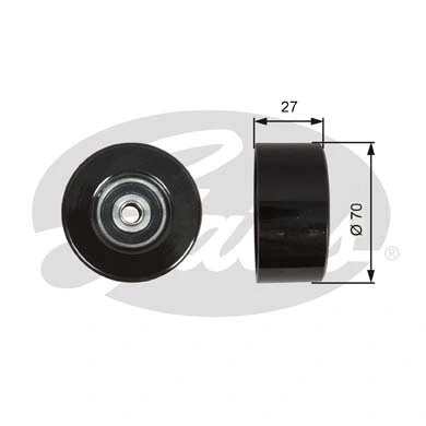 Купить T36608 Gates Натяжной ролик