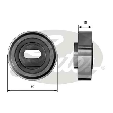 Натяжитель ремня балансировочного вала Gates T41013 цена, от 11.75 USD