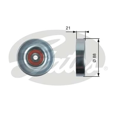 Купить T36395 Gates Паразитный ролик