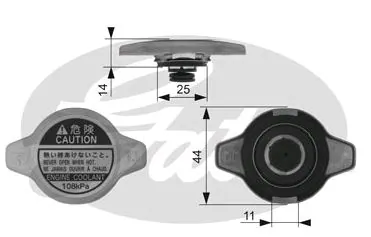 Купить 19045PY3003 Honda Крышка радиатора
