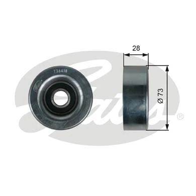 Купить T36418 Gates Паразитный ролик