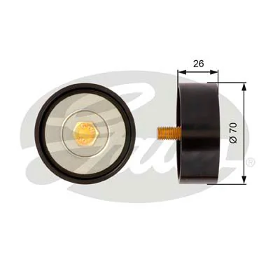 Паразитный ролик приводного ремня Caffaro CFR291116 цена, от 16.62 USD