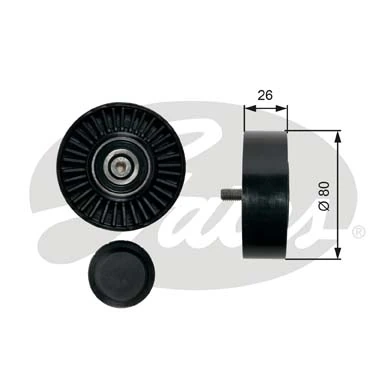 Паразитный ролик приводного ремня Gates T36452 цена, от 28.22 USD