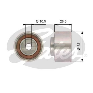 Обводной ролик ремня ГРМ Ford 3396014 цена, от 10.28 USD