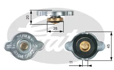 Крышка бачка радиатора на Honda Civic V EG, EH