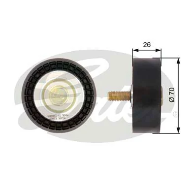 Купить T36296 Gates Паразитный ролик