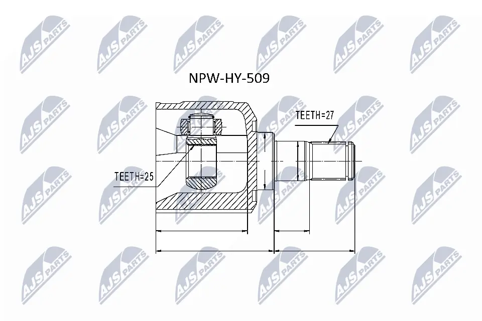 NPWHY509 NTY Наружная граната