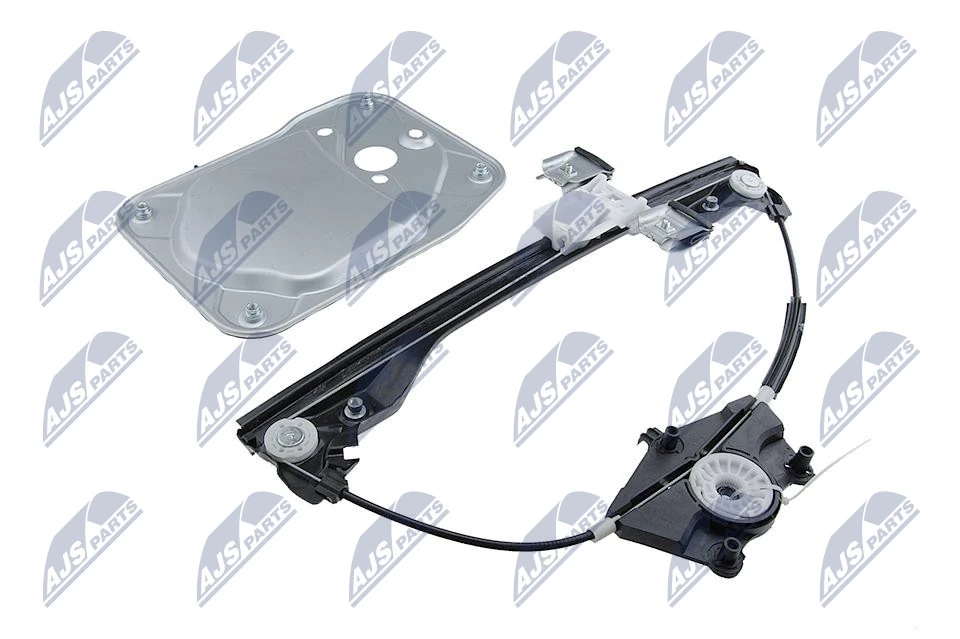 Mecanismo de acionamento de vidro da porta dianteira direita Skoda Fabia 2 5J2, 542, 572, 582