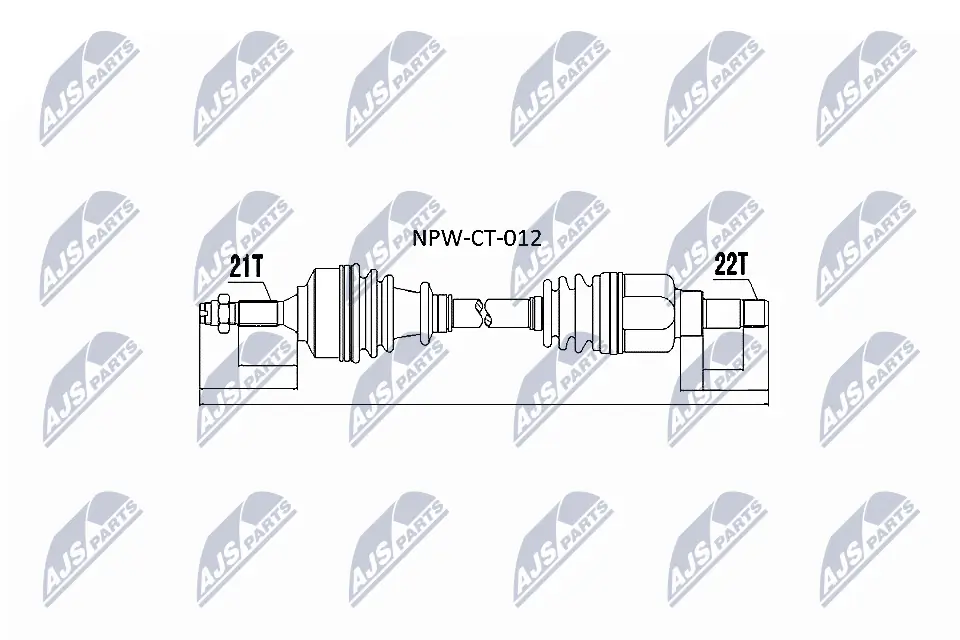 491741 Maxgear Полуось передняя левая