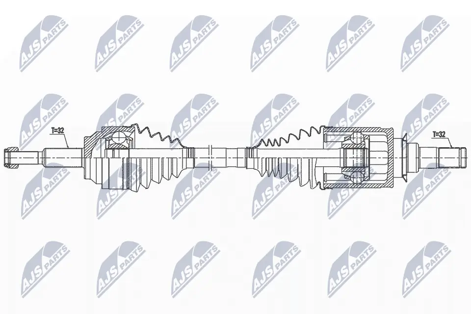NPWCH128 NTY Привод задний