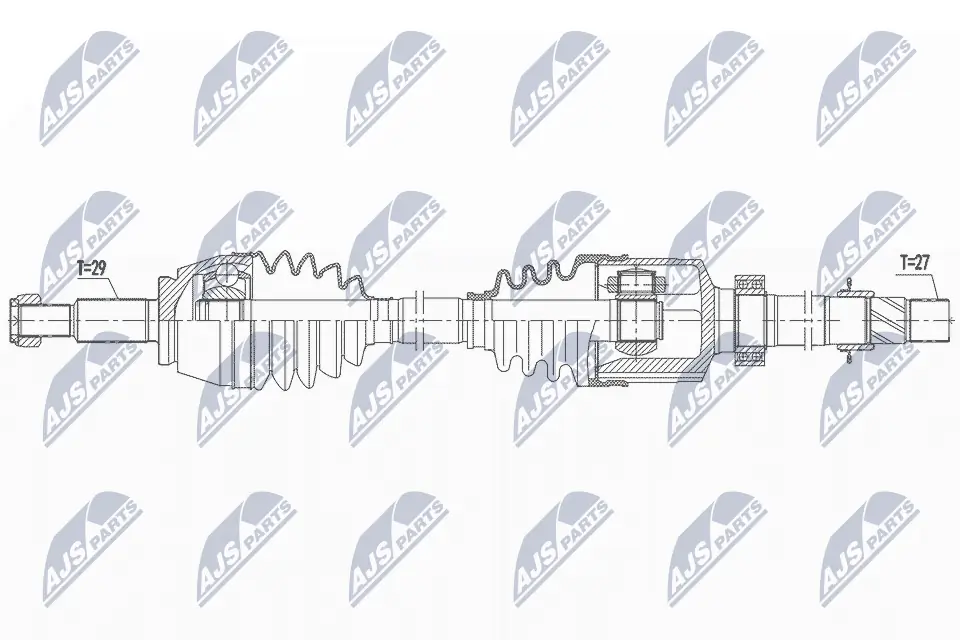 Привод передний правый Volkswagen Polo II хэтчбек (86C) (1981 - 1994) цена, от 131.47 USD