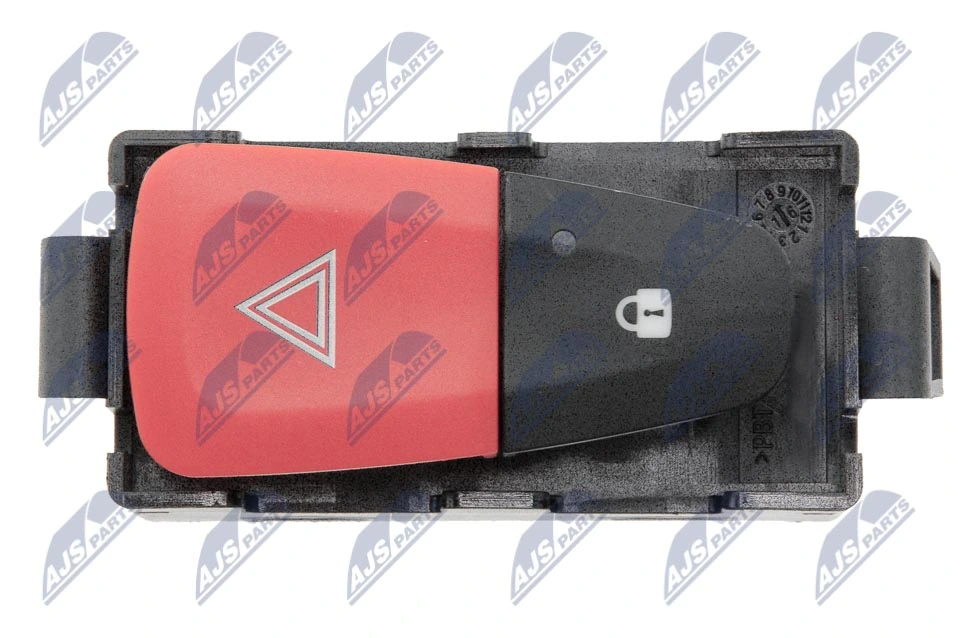 Botão de ativação do sinal de emergência Renault Scenic 3 JZ0, JZ1