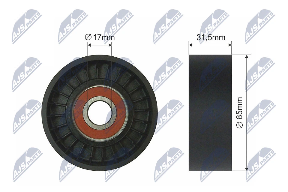 117502W20A Toyota Натяжитель клинового ремня