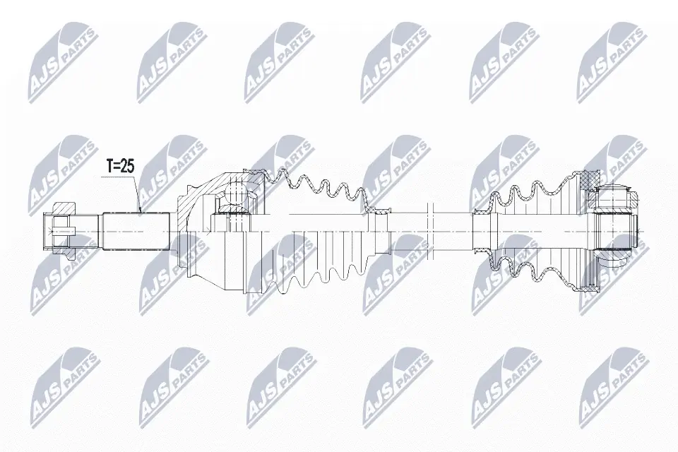 Привод правый Veka FI8023