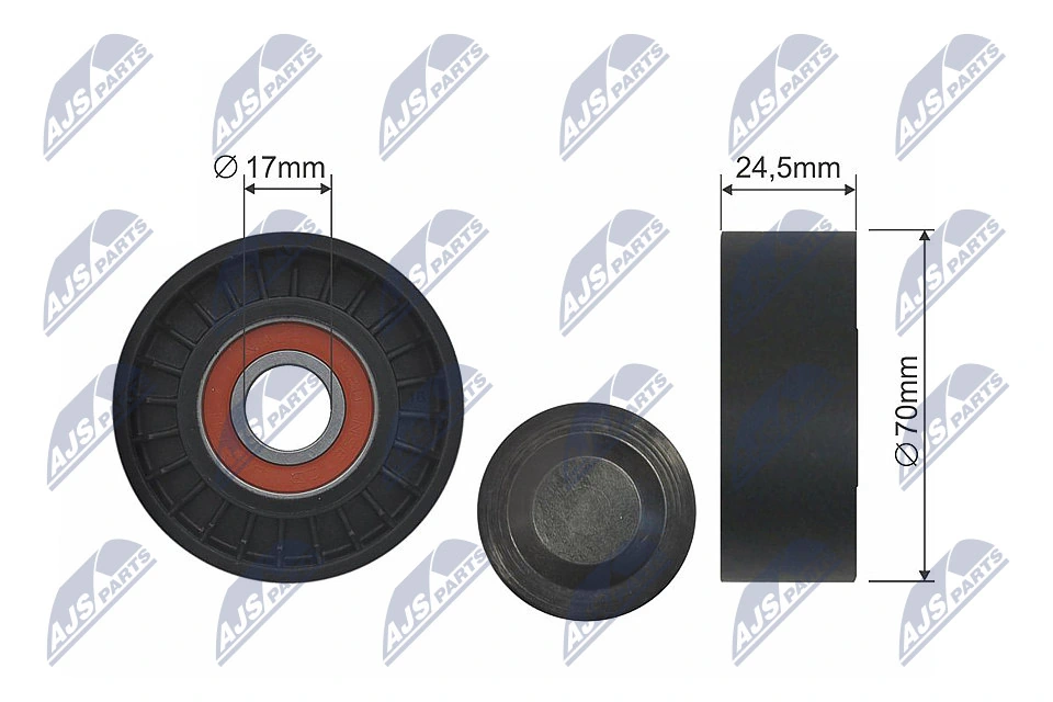 Reguladora de tensão da correia de transmissão Mitsubishi Colt 6 Z3A