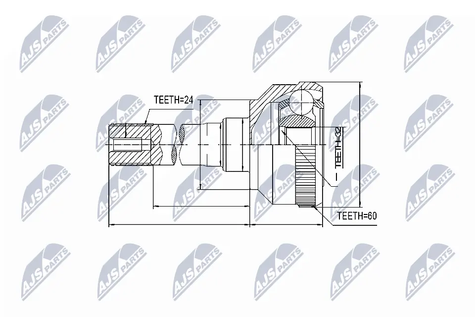 TOJ0176 Magneti Marelli Наружная граната