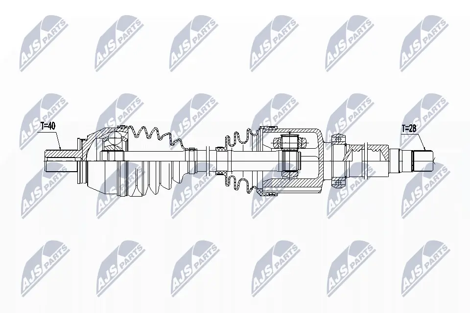 Привод правый Kamoka 5010539