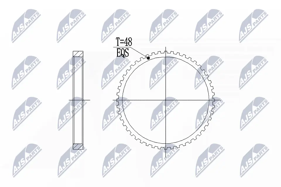 NZAVV002 NTY Кольцо ABS