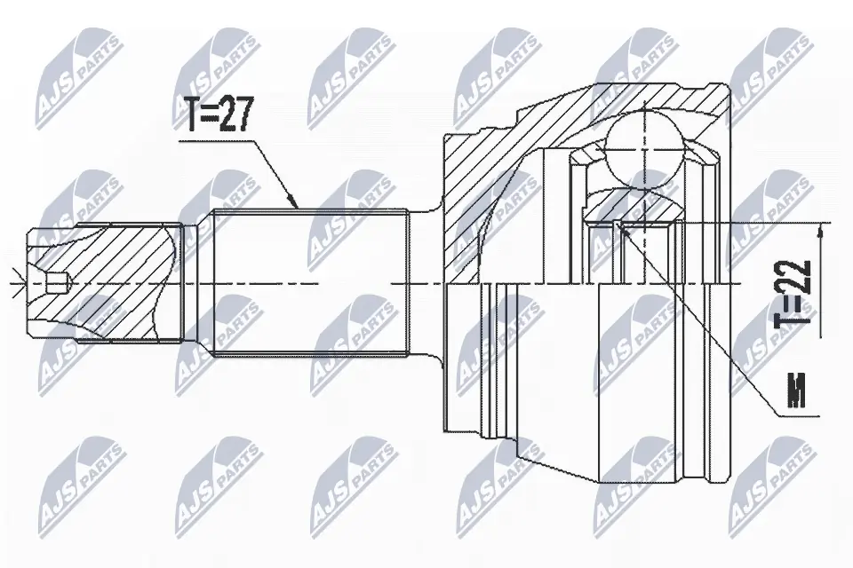46308969 Fiat/Alfa/Lancia Наружная граната