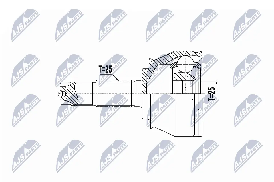 Граната колесная GKN-Spidan 024893 цена, от 45.10 USD
