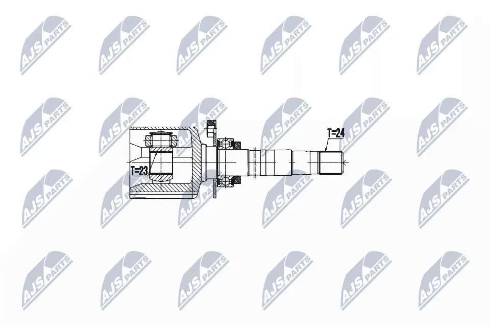 Шарнир привода внутренний Magneti Marelli TIJ0016 цена, от 64.18 USD