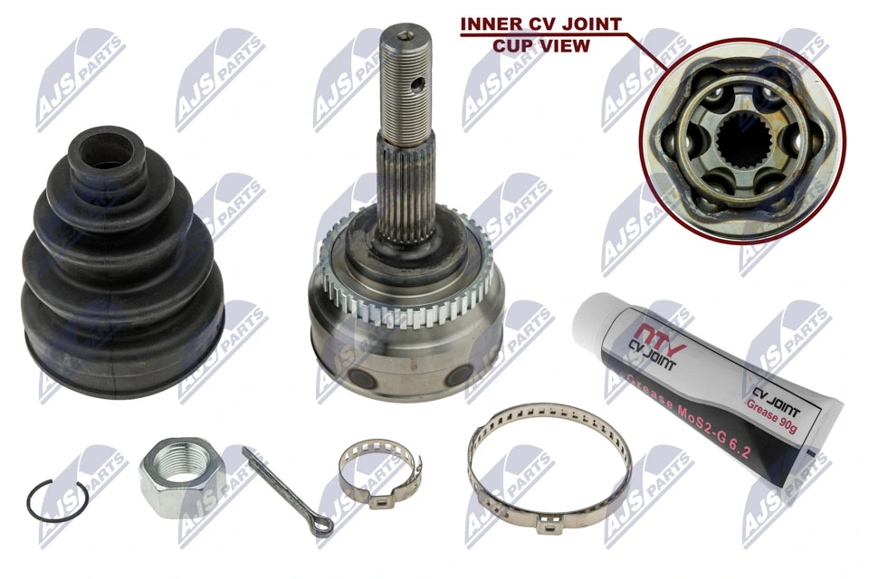 Junta homocinética externa dianteira Nissan Sunny 2 B12