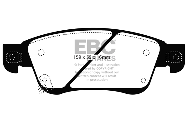 Купить AY040NS143 Nissan/Infiniti Колодки тормозные