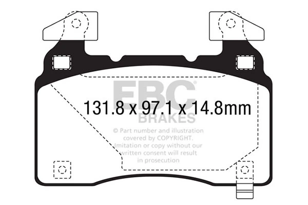 Колодки Tesla Model S седан (5YJS) (2012 - 2016) цена, от 64.39 USD