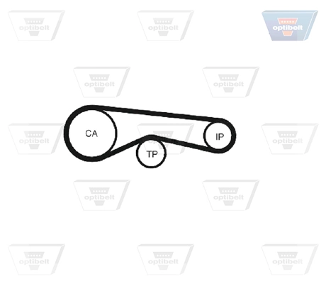 Купить G1591H Goodyear Ремень газораспределительного механизма