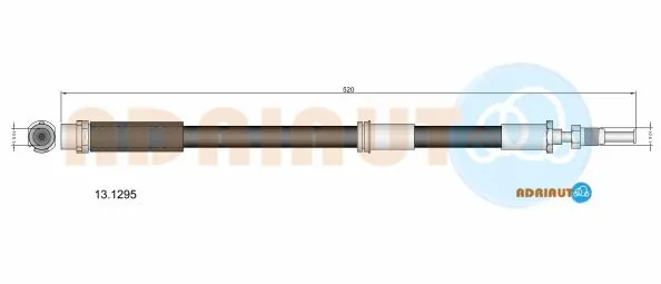 Mangueira do freio dianteira Mazda 2 1 DY