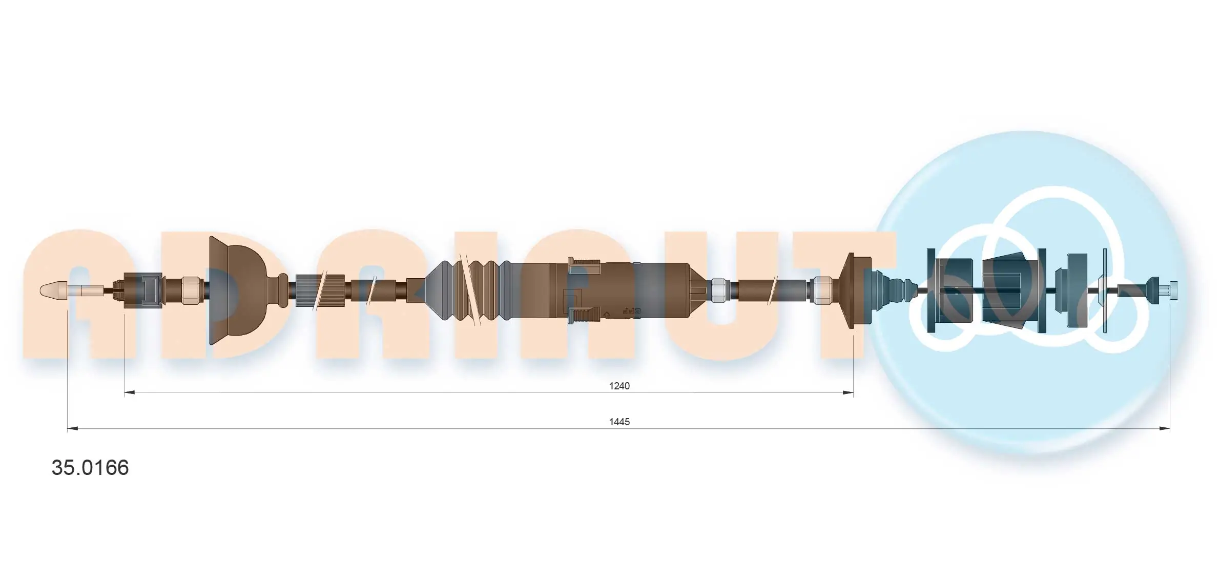 Compre Cabo de embraiagem Peugeot 405 2