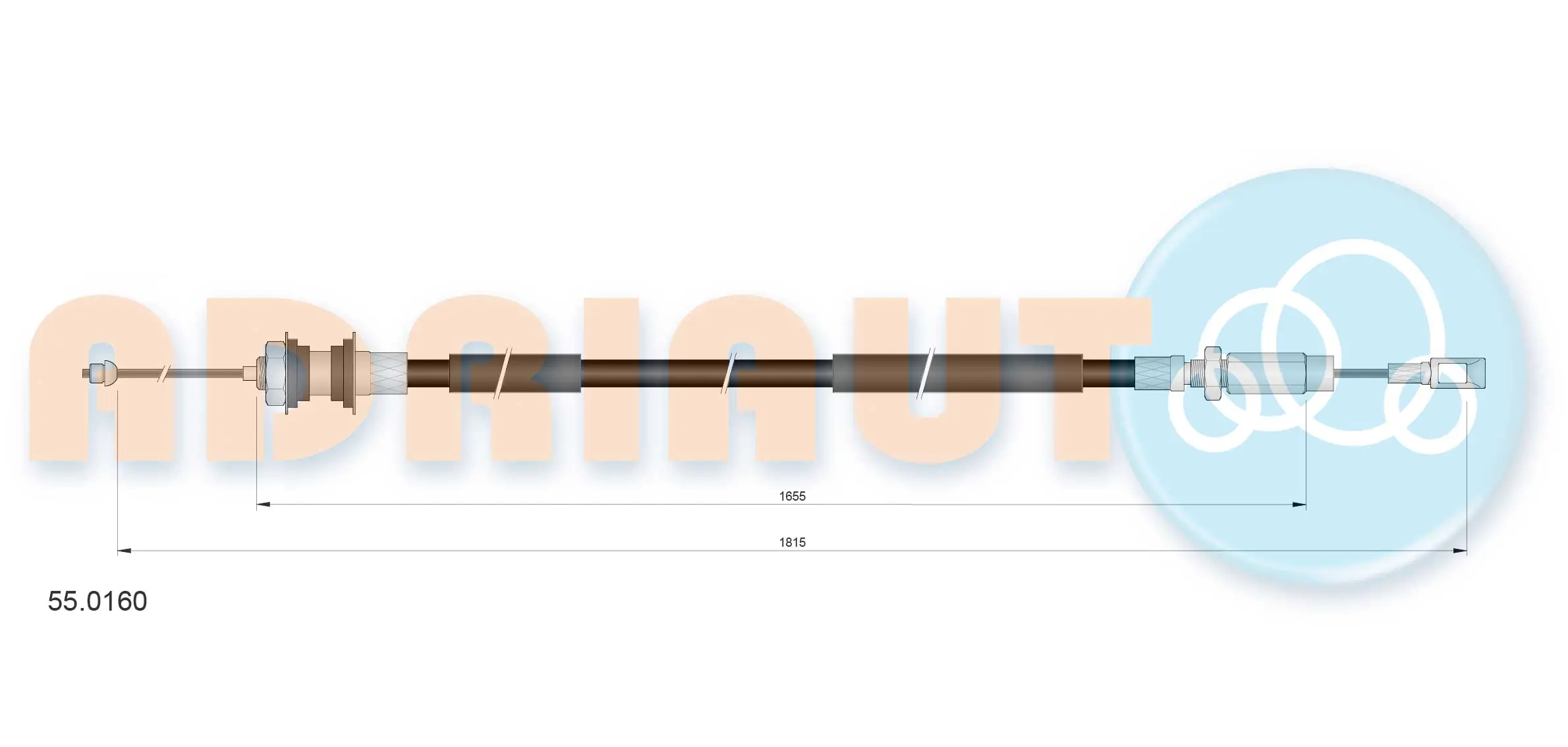 Cabo de embraiagem Volkswagen LT