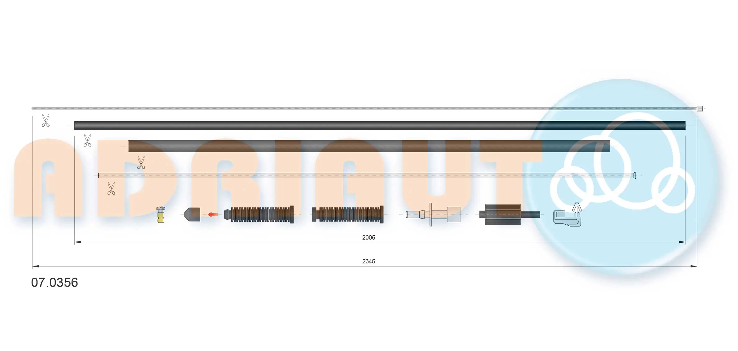 Тяга газа Citroen C5 I хэтчбек (DC) (2001 - 2004) цена, от 13.97 USD