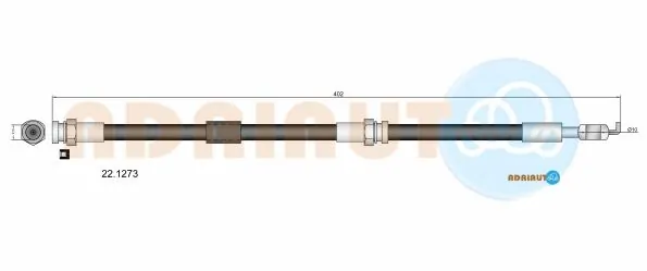 Mangueira do freio dianteira Mazda Protege 4 DOOR