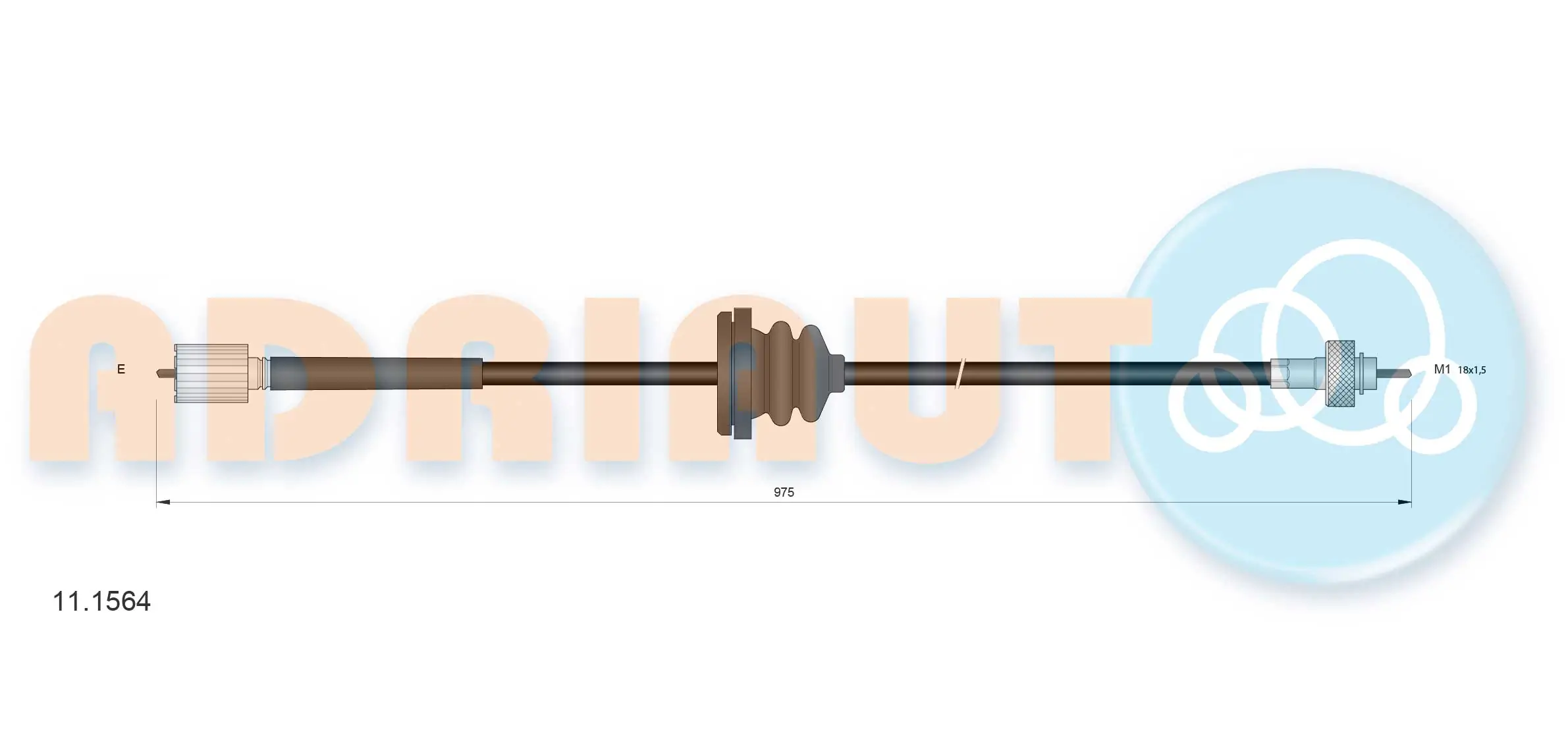 Купить Привод спидометра Фиат Темпра  159
