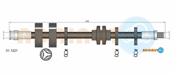 Шланг тормозной передний Rocky FA230