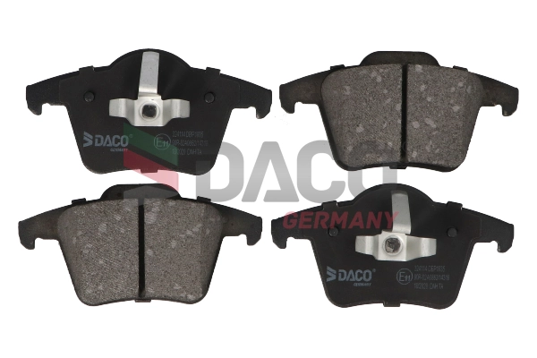324114 Daco Колодки тормозные дисковые комплект