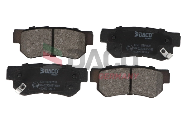 Sapatas do freio traseiras de disco KIA Magentis 1 GD