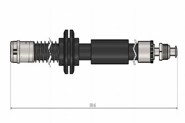  Шланг тормозной передний Volkswagen AMAROK 
