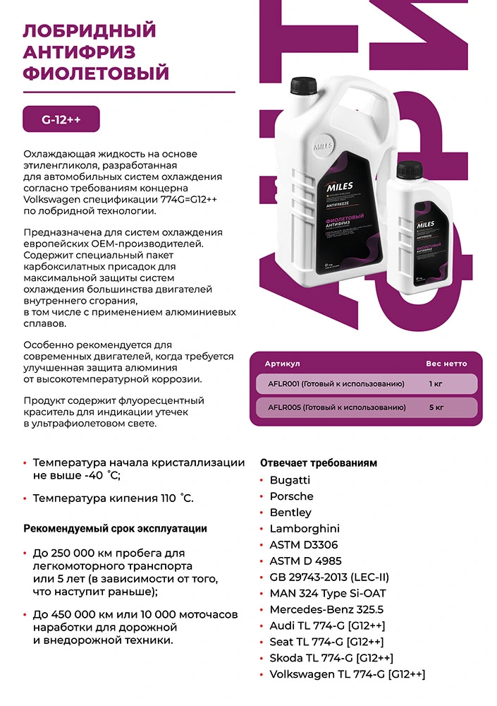 Купить G012A8GM1S2 VAG Антифриз универсальный