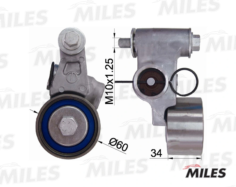 AG01001 Miles Натяжитель клинового ремня
