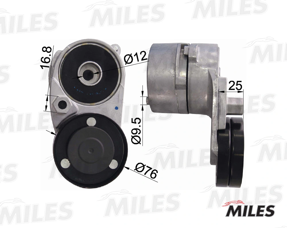 AG00072 Miles Натяжитель клинового ремня