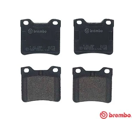P61058 Brembo Колодки тормозные дисковые комплект