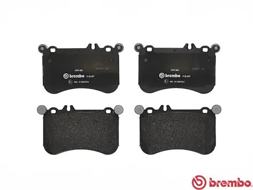 P50097 Brembo Колодки передние