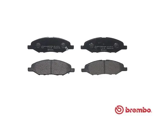 P56088 Brembo Колодки передние