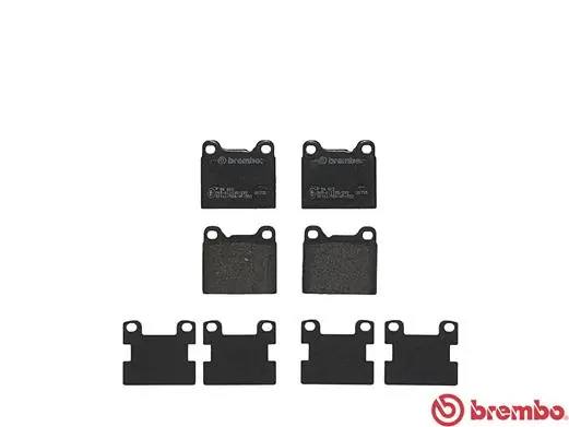 P86002 Brembo Колодки тормозные дисковые комплект