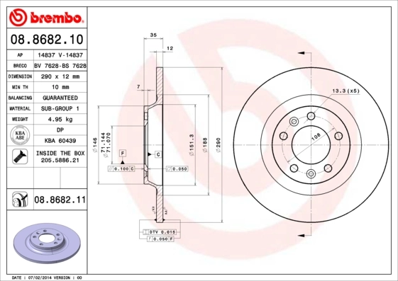 08868210 Brembo