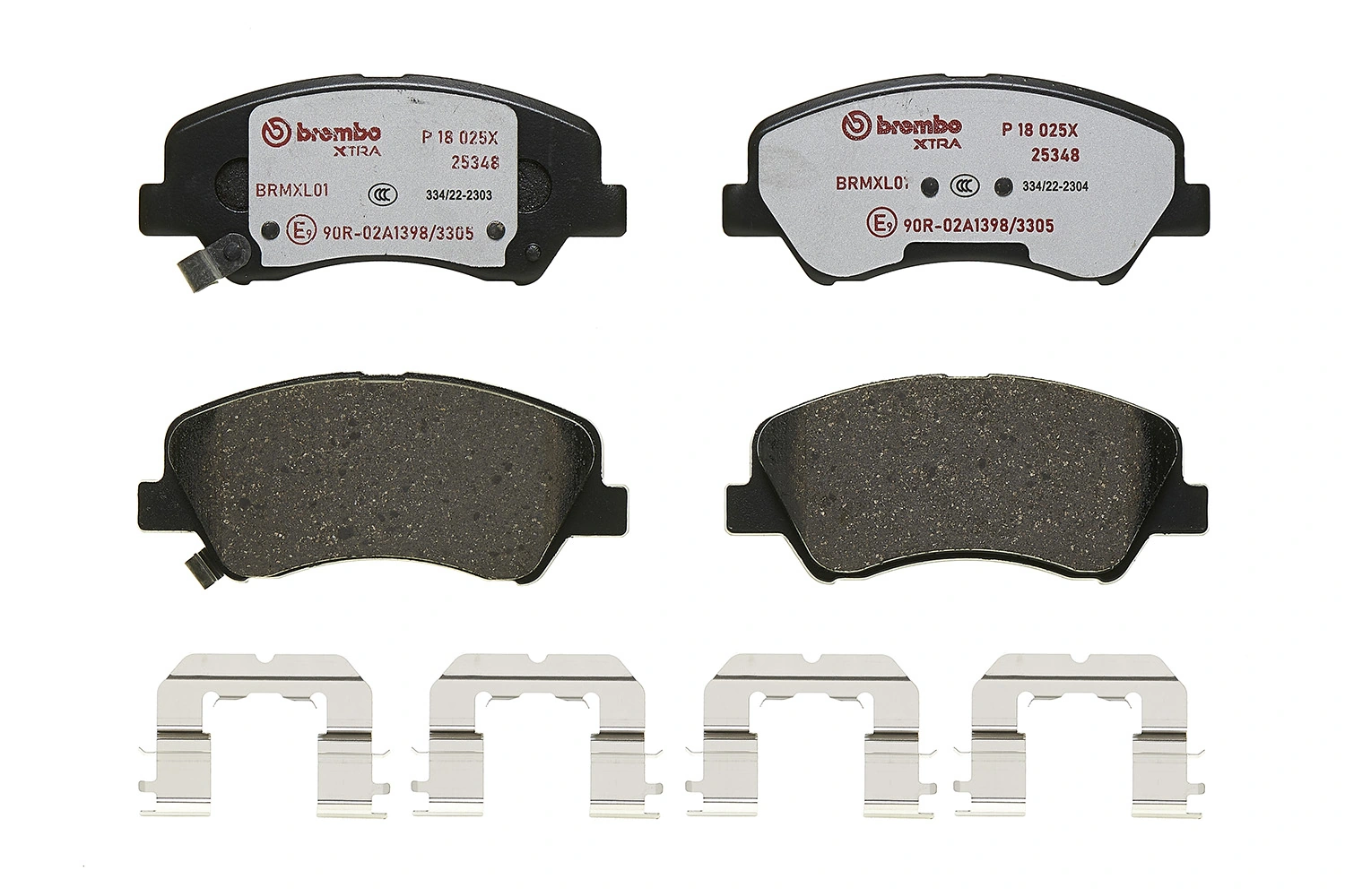 P18025X Brembo Колодки передние