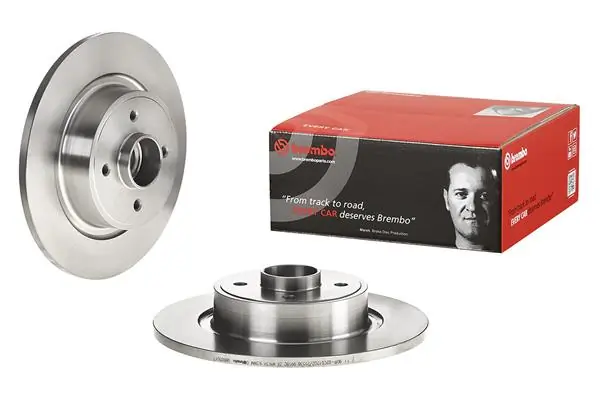 08B65017 Brembo Дисковый тормоз