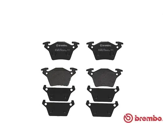 P50032 Brembo Колодки тормозные дисковые комплект